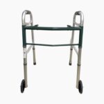 CAMINADOR CON RUEDAS EN ALUMINIO ANODIZADO KONFORT PLUS