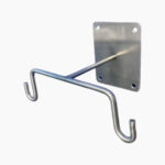 ATRIL PORTA SUERO DE PARED EN ACERO INOXIDABLE