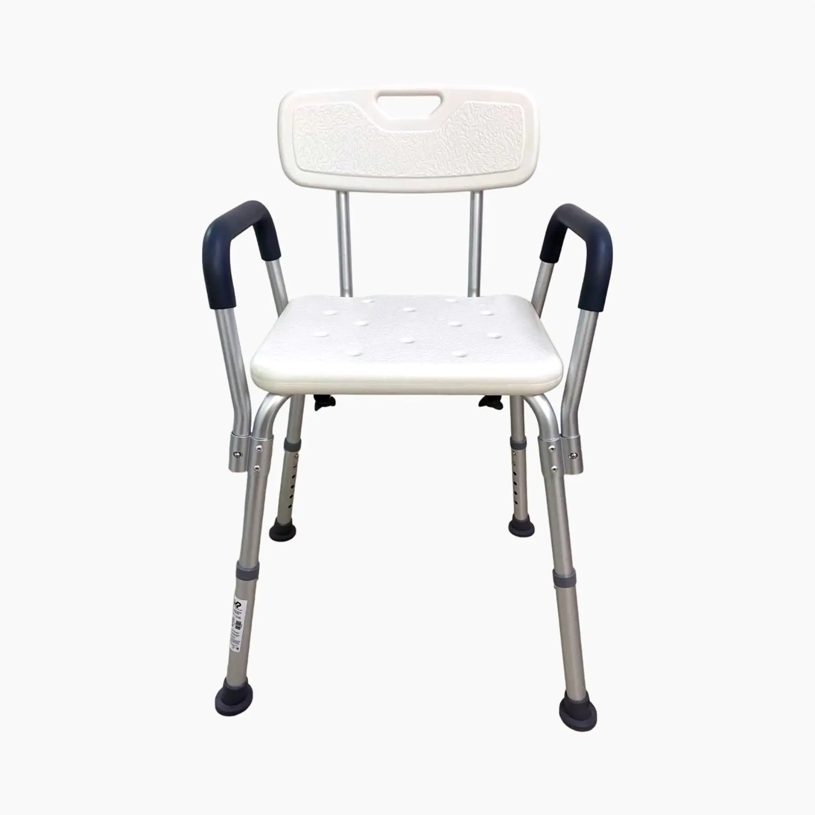 136 SILLA DE DUCHA DE POLIETILENO CON ESTRUCTURA DE ALUMINIO - Imagen 1