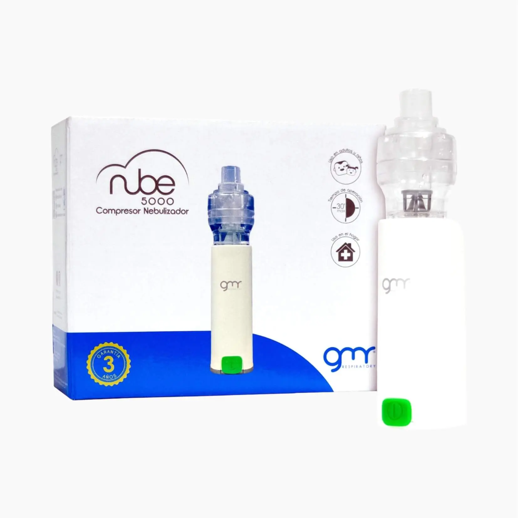 172 COMPRESOR NEBULIZADOR NUBE 5000 - Imagen 1