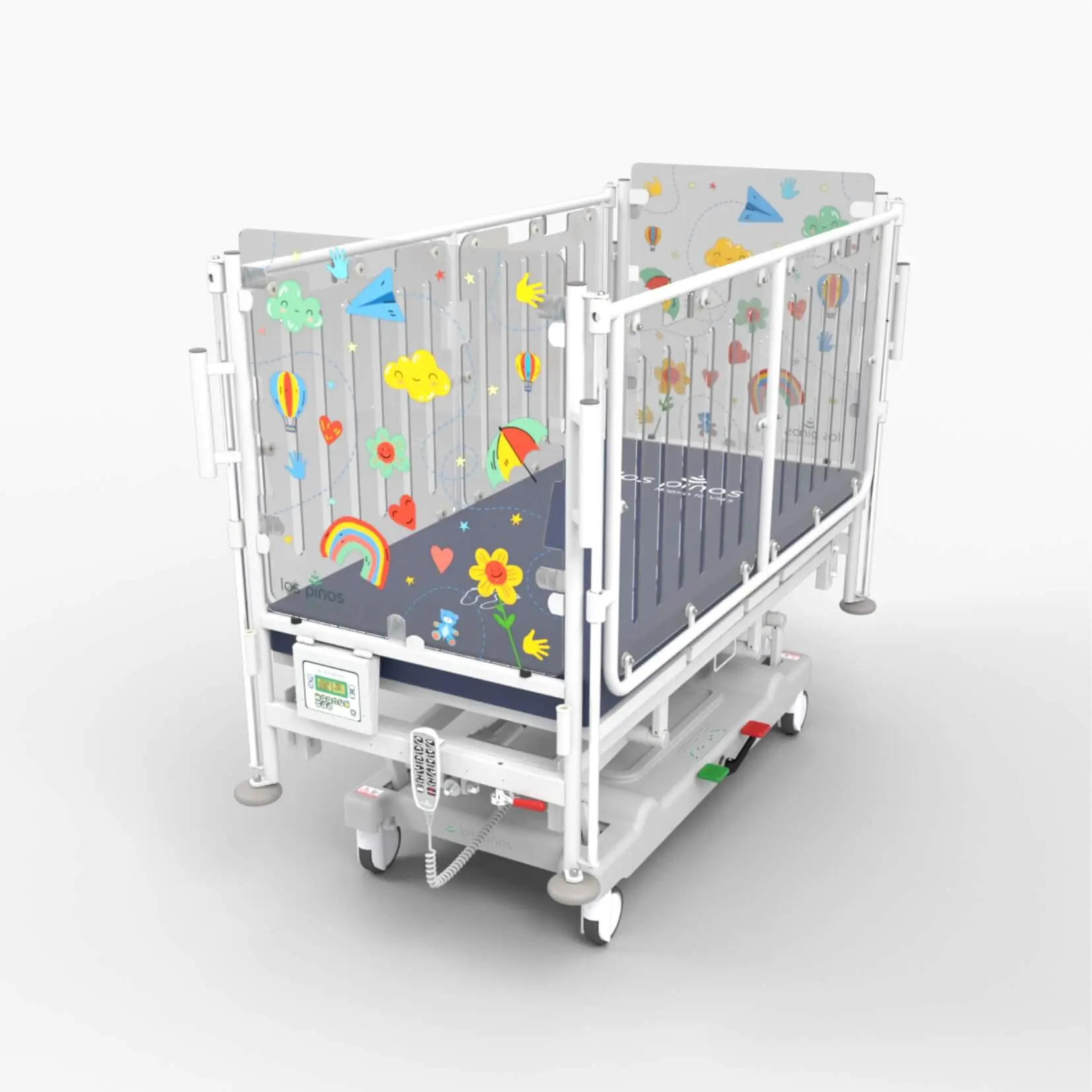 231 CAMA CUNA PEDIÁTRICA ELÉCTRICA - Imagen 1