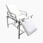 CAMILLA GINECOLOGICA CON BASE EN ACERO INOXIDABLE